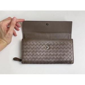 BOTTEGA VENETA INTRECCIATO NAPPA CONTINENTAL LONG BIFOLD WALLET BOTTEGA VENETA INTRECCIATO NAPPA CONTINENTAL LONG BIFOLD WALLET